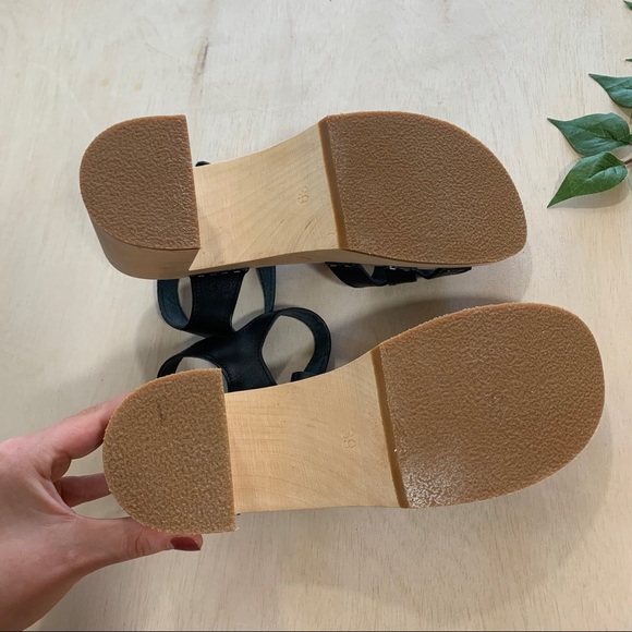 NWOT Swedish Hasbeens Eval-Lena Platform Sandals - Picture 7 of 7